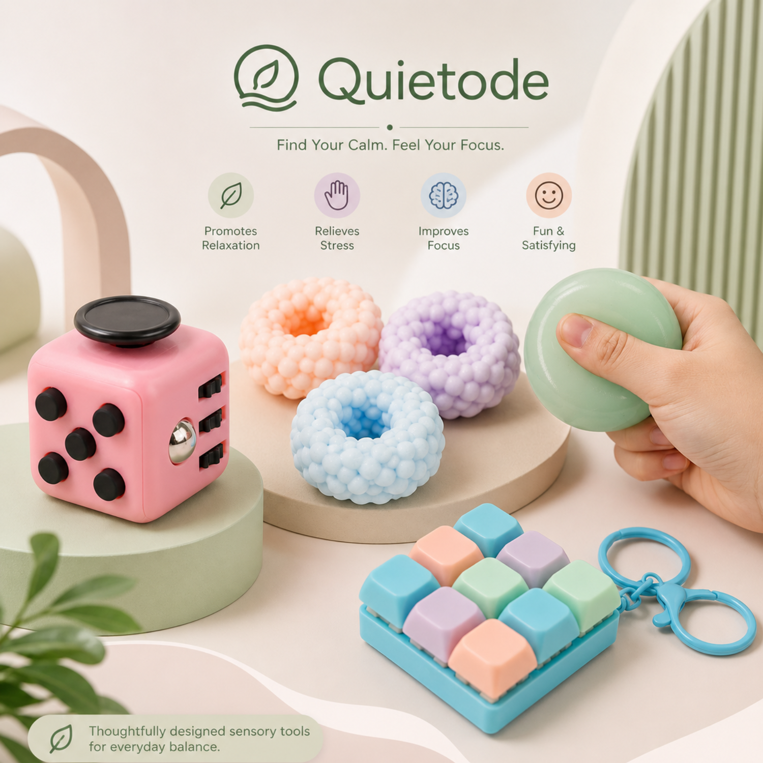 Calm & Focus — Quietode sensory collection