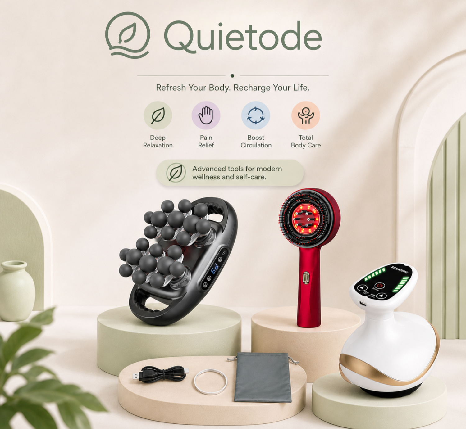 Relax & Recover — Quietode wellness collection