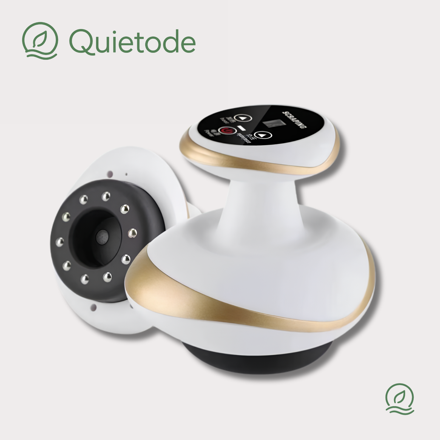 Bottom view with LED ring