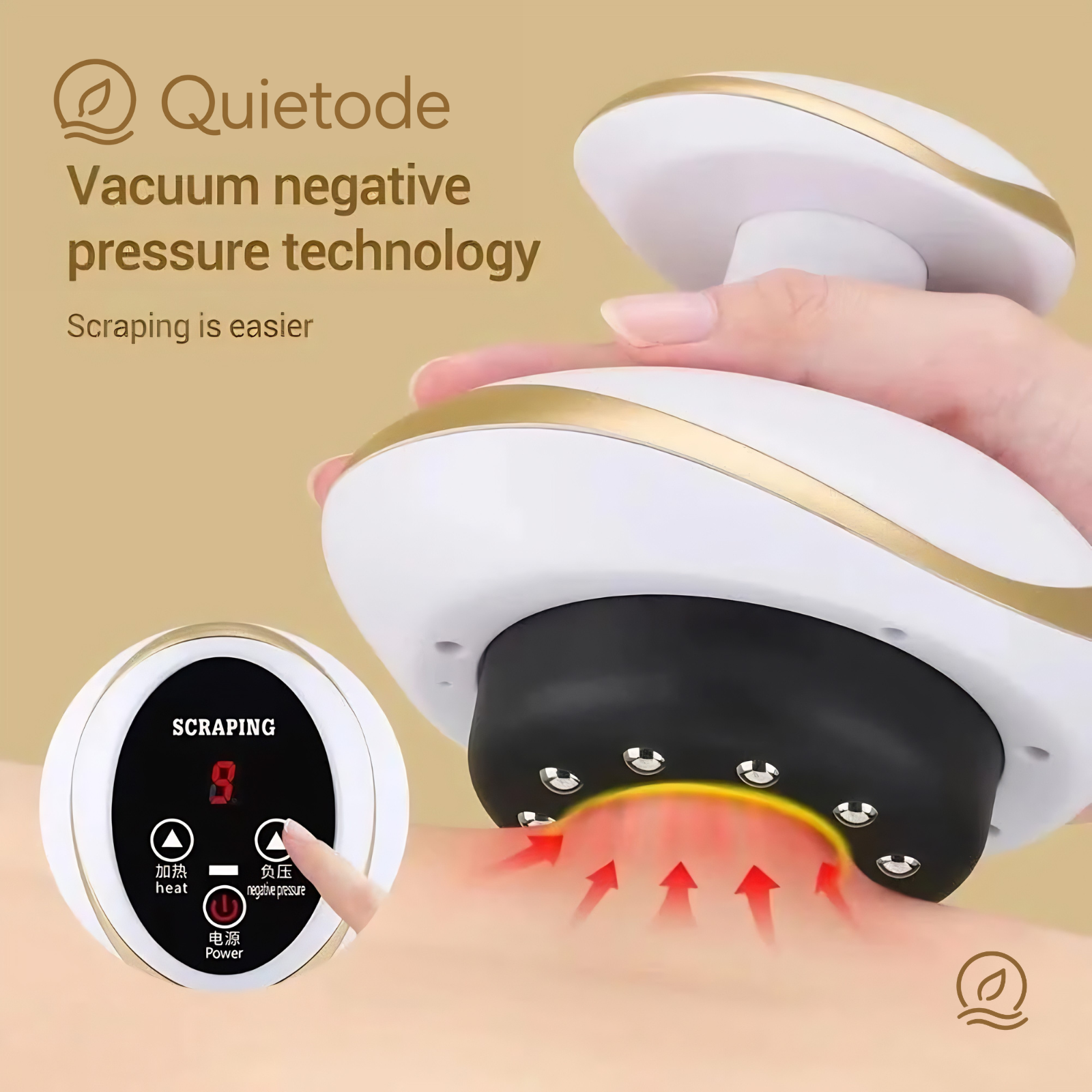 Vacuum negative pressure detail